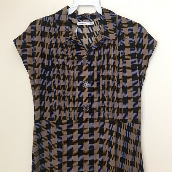 UO Nancy Short Sleeve Shirt Dress - Picture 6 of 7